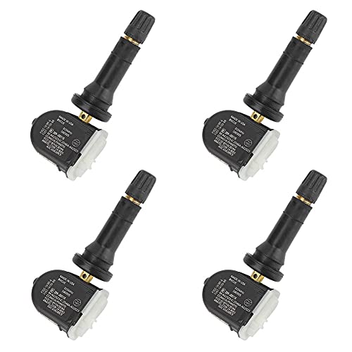 AYNEFY Sensor de Presión de Neumáticos para 2015-2018, de Alarma ABS con OE F2GZ-1A189-A, Hecho de Material ABS de, Proporciona una Mejor de Seguridad en la Conducción, el Sensor (4PCS)