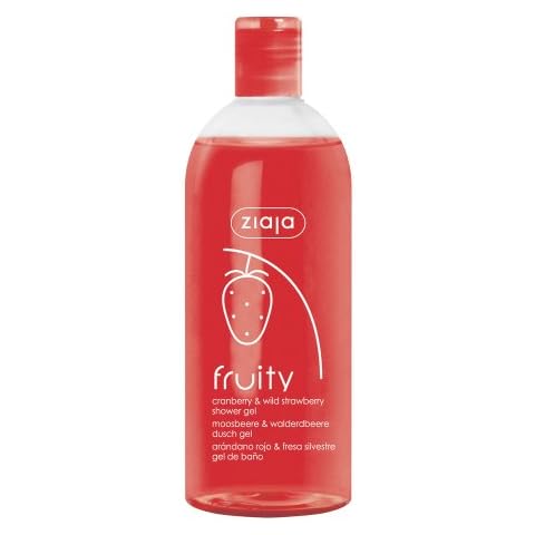Ziaja Fruity Cranberry & Wild Strawberry Shower Gel Cover