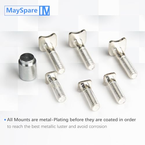 MaySpare 250A 12V Winch Solenoid Relay Contactor Winch Rocker Thumb Switch with Mounting Brackets Terminal Caps and Handle Bar Control Switch for ATV UTV 1500lb-5000lb - Thumbnail 7