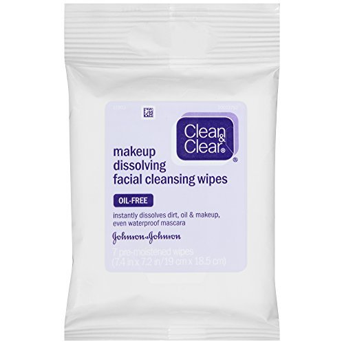 Clean & Clear Makeup Dissolving Facial Cleansing Wipes