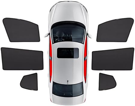 Car Side Window Shade for Toyota TAFT, Custom Fit Magnetic Car Window Shades, Sun Protection Mesh Screen Heat Reduction Privacy Window Cover,6 Side Windows