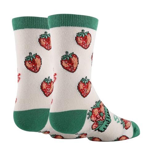 JYinstyle Meias infantis divertidas e fofas, meias divertidas de algodão para meninos e meninas, Ber