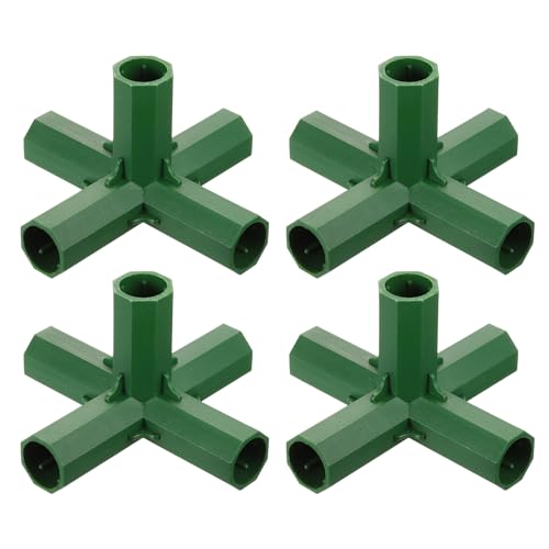 Conectores de 16mm para estacas de plantas y estructuras de protección 2