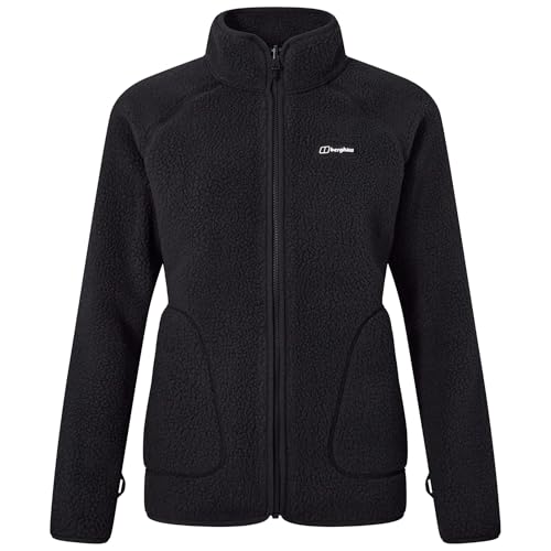 Berghaus Womens 2025 Hanby High-Pile Fleece Layering Jacket, Stone, 12