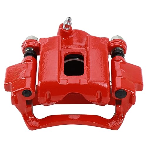 Image of TRQ Performance Front and Rear Brake Caliper Set Coated Brackets Compatible with 2001-2003 Toyota Sequoia