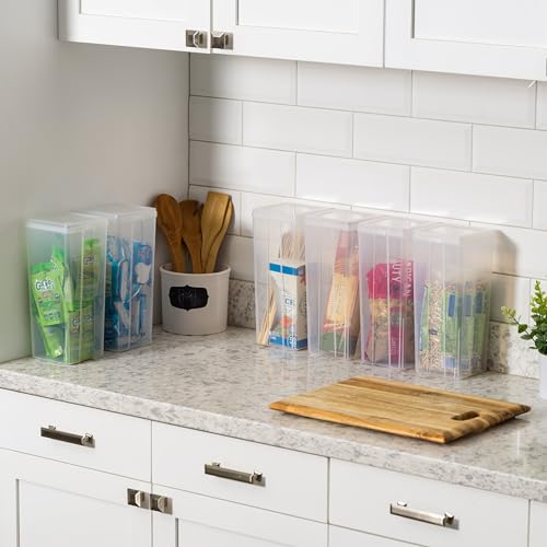 Organiseur à charnière empilable IRIS USA idéal pour le rangement du bureau et de la maison - 7