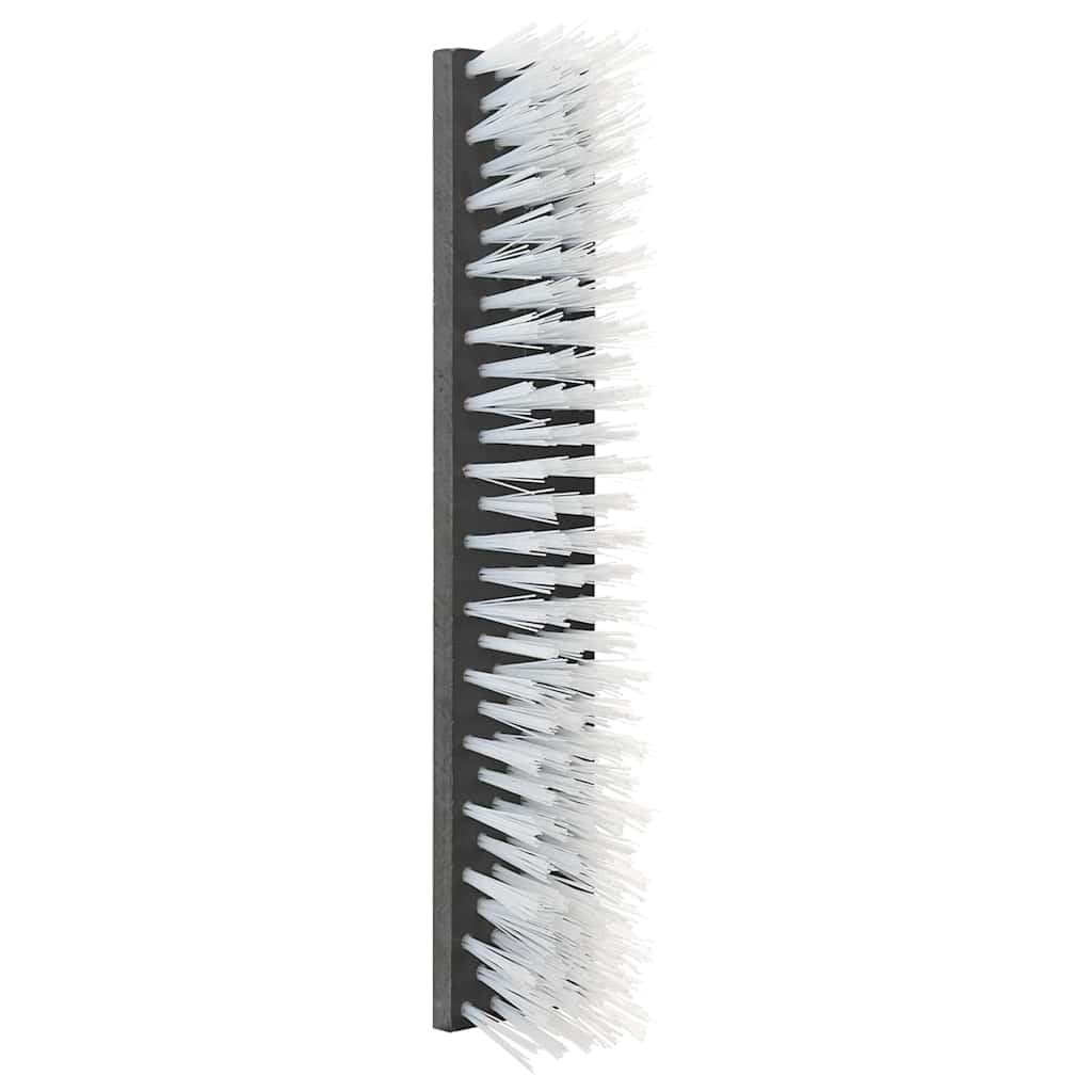 Brosse à Gratter pour Bétail, Brosse de Massage pour Vache Noir et Blanc 50 x 10 x 6.5 cm