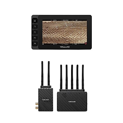 Image of SmallHD Ultra 5 Camera Monitor with Daylight-Viewable 5-Inch Touchscreen Display, Bundled with Teradek Bolt 6 LT 750 Wireless Transmitter and Receiver Kit