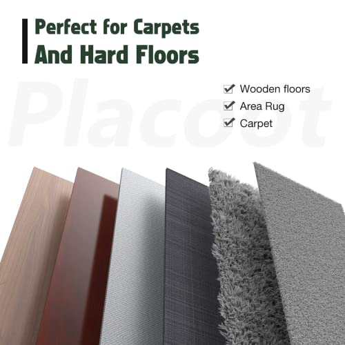 Vintage Office Chair Mat For Carpet And Hardwood Floor Bohemian Desk Chair Mat 36'' X 48'' Jacquard Woven Surface Heavy Duty Floor Mats For Office Home And Gaming Floors Flame Totem #TOP2