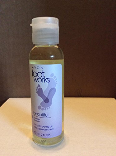 Avon Foot Works Lavender 3-in1 Pampering Oil