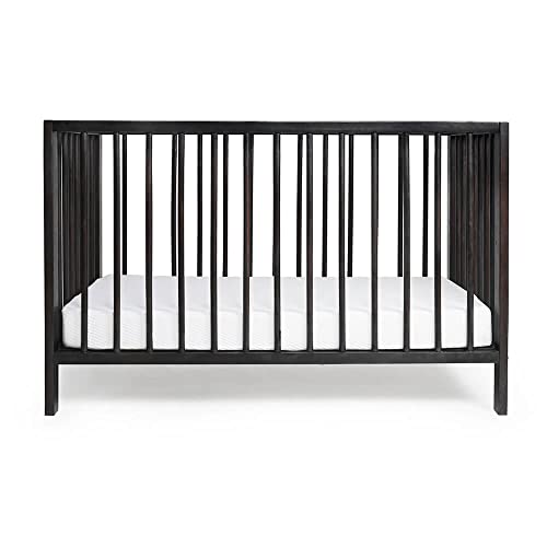 Image of Wakefit Baby Cot | 1 Year Warranty | Baby Crib, Cradle for Baby, Baby Cot Bed, Wooden Cradle for Baby, 2-Level Height Adjustable - Rapunzel (Sheesham Wood, American Walnut, Age 0-4 Years)