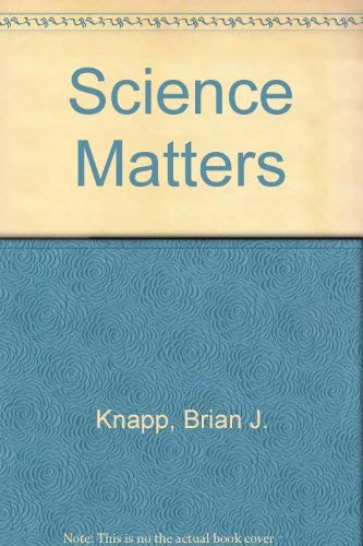 Science Matters 0717258459 Book Cover