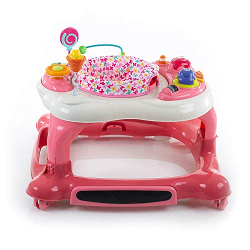 Andador Goal Walker 4 em 1, Cosco, Rosa