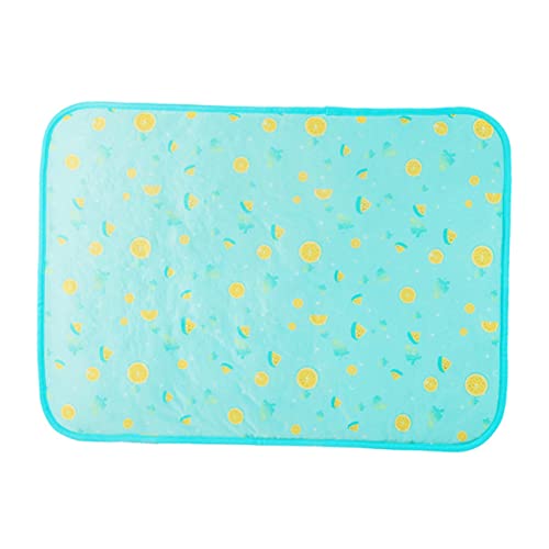 Mipcase Tapete De Dormir Reutilizável Para Canis Tecido Gato Céu-Cães Azul X Respirável Gatos Legais