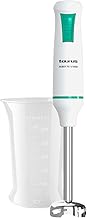 Taurus 750 Stainless Steel Robot Hand Blender | 750W | 2 Speeds + Turbo | Stainless Steel Blades and Rod | Compact and Ergonomic | Easy Assembly | Splash Guard | BPA Free | Accessories