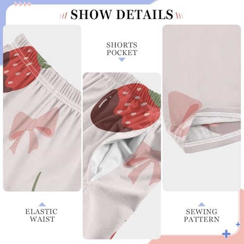 Berry and Bow Boys Pants Boys Athletic Pants Long Pant for Boywith Pockets Wide-Leg Size 6-14Y4