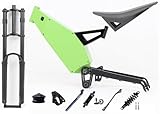 KEYU F3 DIY Ebike Frame Ebike Full Suspension Frame Mid Drive Motor Electric Bike Frame Ebike Frame Kit Enduro Ebike Frame Kit