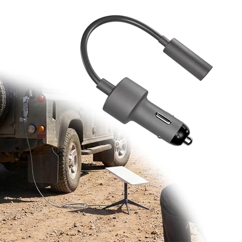 Adaptador de carga para automóvil a DC2.1 con amplio rango de voltaje de entrada 6