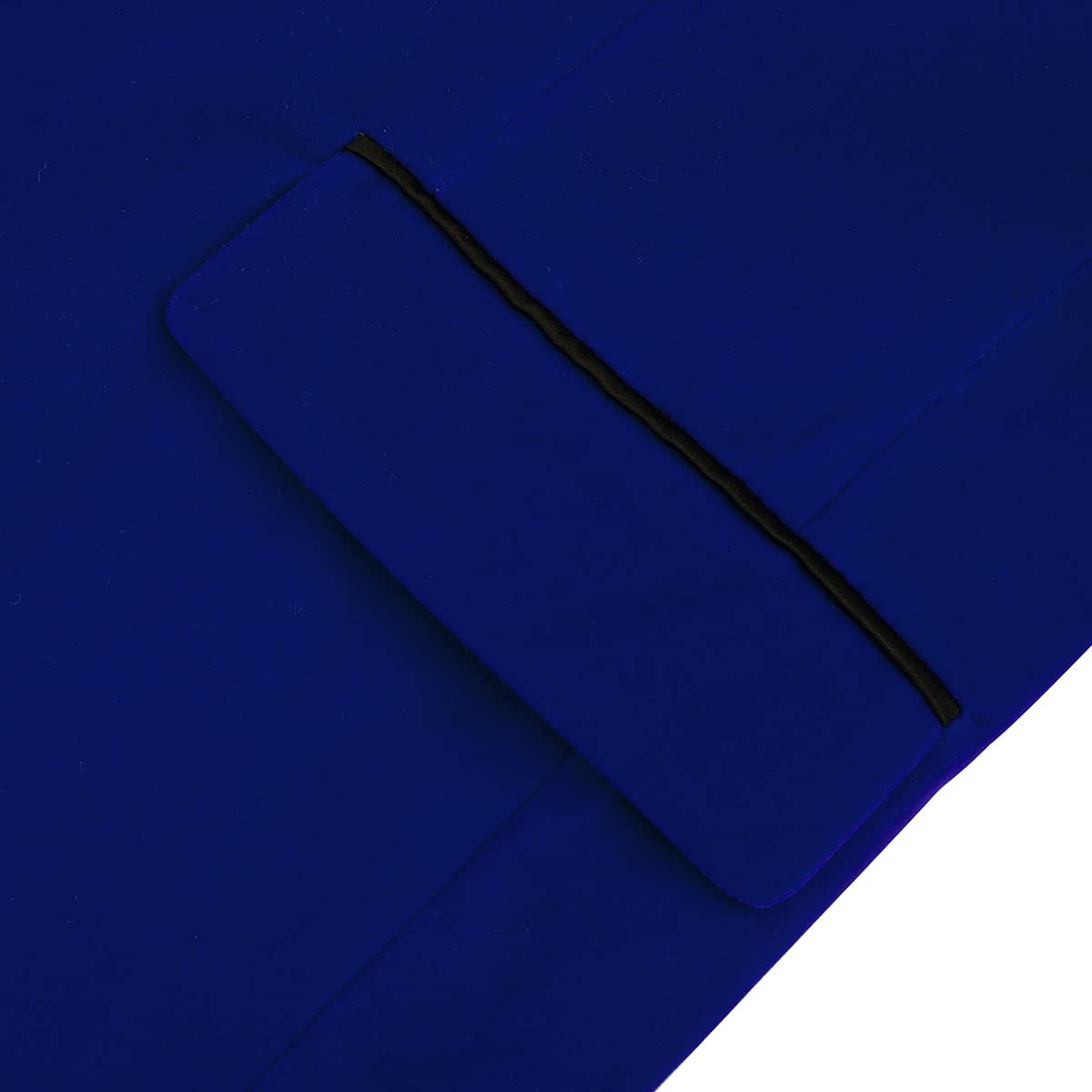 Allthemen Giacca da Uomo Giacca da Smoking in Velluto Attillato Slim Fit con Un Bottone