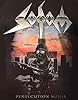 Sodom T Shirt Persecution Mania Band Logo Official Mens Black Long Sleeve S #2
