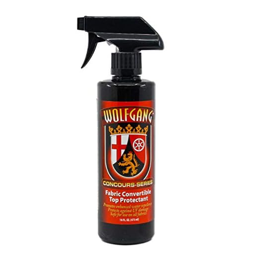 WOLFGANG CONCOURS SERIES WG-2400 Fabric Convertible Top Protectant, 16 oz.