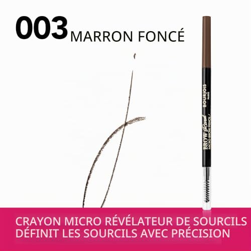 Bourjois - Crayon à sourcils - Brow Reveal Brow Pencil - 03 Brun Foncé