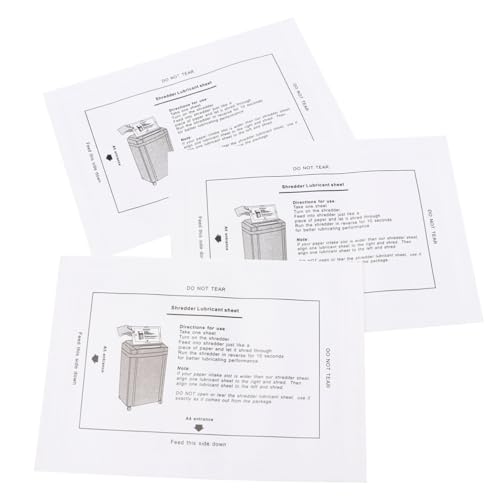 Papel aceite para trituradora de oficina ideal para limpiar destructoras portátiles en mercados