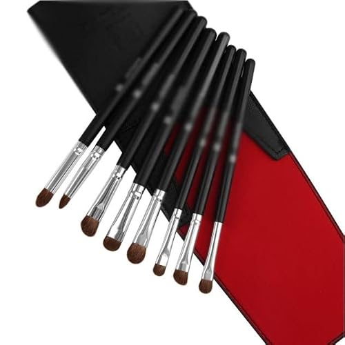 N/A Set Of 8 Makeup Brushes Beauty Tools Eye Shadow Brush Set 8 Smoky Makeup Brushes (Color : A, Size : As Shown In The Picture) #TOP2