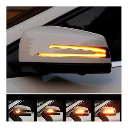 Clignotants dynamiques Benz à LED défilant pour rétroviseur auto - 2