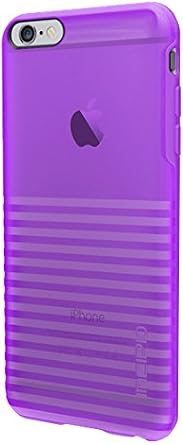 iPhone 6S Plus Case, Incipio Rival Case [Textured] Bumper Cover fits iPhone 6 Plus, iPhone 6S Plus - Translucent Neon Purple