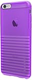 iPhone 6S Plus Case, Incipio Rival Case [Textured] Bumper Cover fits iPhone 6 Plus, iPhone 6S Plus - Translucent Neon Purple