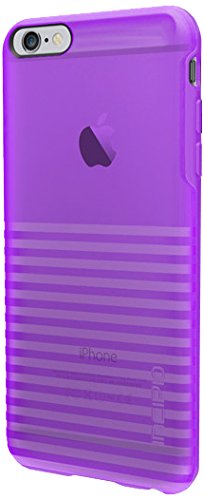 iPhone 6S Plus Case, Incipio Rival Case [Textured] Bumper Cover fits iPhone 6 Plus, iPhone 6S Plus - Translucent Neon Purple