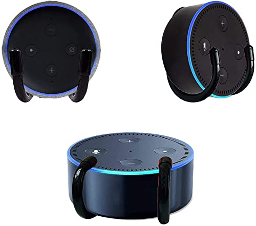 AUXPhome Adjustable Metal Rack Wall Mount Stand Holder Bracket Hanger for Dot (1st Gen) Dot (2nd Gen) Dot (3rd Gen) Generation - No Speaker Included - No Drilling - 1 Pack