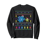 Disney PIXAR Monsters, Inc. アグリークリスマスセーター ホリデー トレーナー