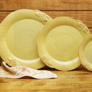 Plato Casafina Madeira Dijon Gold 33 cm miniatura 1