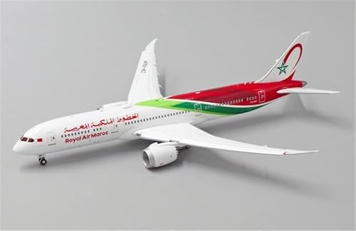 Jc Wings Royal Air Maroc For Boeing B787-9 Cn-Ram Flaps Down 1/400 Diecast Aircraft Pre-Built Model #TOP1