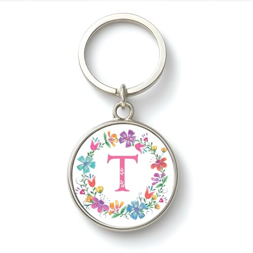 Image of magical gifts MG | Premium Alphabet & Initial Metal Keychain for Bags & Keys | Double-Sided | Personalized Initial Charm Keyring | Heavy-Duty Metal | Perfect for Gifting & Daily Use