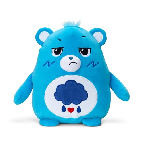 Care Bears Squishy 10" Plush Grumpy Bear - Blue, Soft Huggable Squishy Material! – Good for Girls and Boys, Employees, Collectors, Ages 4+ - image 1