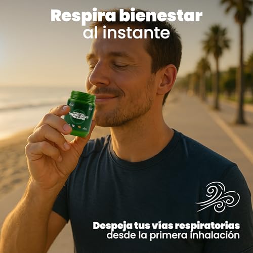 Miniatura 7 de Inhalador Nasal Aromático Tailandés Con Hierbas Naturales - Alivio De Congestión, Migrañas, Estrés Y Mejora Deportiva - Bote Recargable 20g