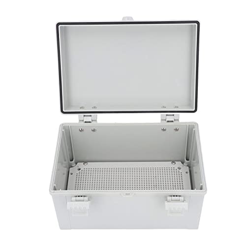 Boîte de projet étanche IP67 en plastique ABS 11.8x7.9x6.7 pouces avec clips SEAFRONT