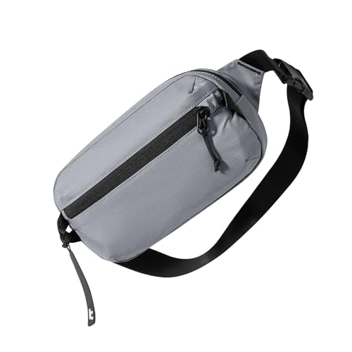 tomtoc 1.5L Sling Bag with RFID Blocking, Crossbody Bag Minimalist Chest Shoulder Pack for Men and Women, Water-resistant Lightweight Casual Waist Fanny Pack for Travel, Daily Use