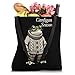 Cardigan Season Frog Fall Fashion Tote Bag