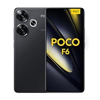 Xiaomi POCO F6 5G Mobile, Black (8GB Ram+256GB) | Snapdragon 8s