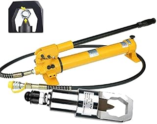 Hydraulic Nut Splitter, 10/14/20 Ton Split Type Nut Cutter Separator with Hand Pump, Rust Nut Breaker Opener Cutters Removal Tool, for Removing Rust Screw Nut,A