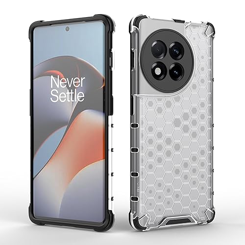 Image of Glasgow Back Case Cover Compatible with [ OnePlus 11R 5G ] (Stylish Design) - Transparent