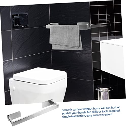 Support towel bar pratique pour optimiser le rangement des serviettes - 3