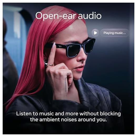 Ray-Ban | Meta Headliner (Gen 2) - Matte Black, Clear lenses