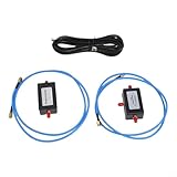 hf/vhf/uhf handheld radio Contenido completo del paquete: incluye todo lo que necesitas para un funcionamiento eficiente, 1 equilibrador tipo T, 1 inversor, 2 cables coaxiales RG402 de 1 metro y 1 alimentador de cable coaxial RG174 de 6 metros.