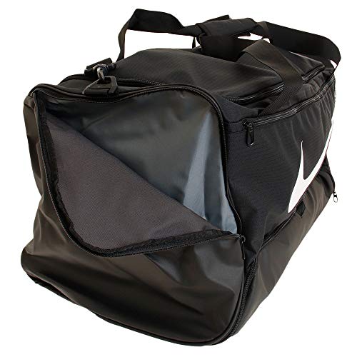 Nike Nike Brasilia Xl Duffel - 9.0, Black/Black/White, Misc