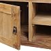 vidaXL Teca Maciza Mueble para TV Soporte Aparador Mueble Auxiliar Televisor